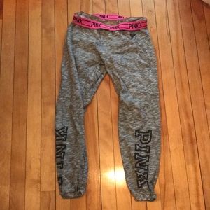 pink sweatpants